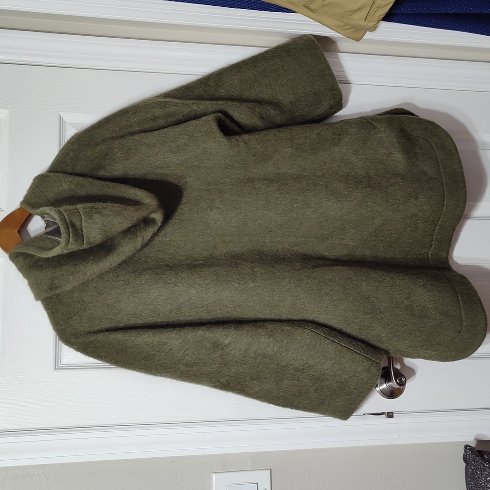 Madewell Hemford Poncho Mohair Coat - Picture 7 of 12